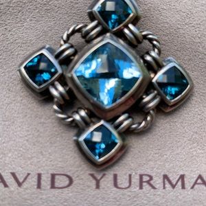 Authentic David Yurman Renaissance topaz enhancer